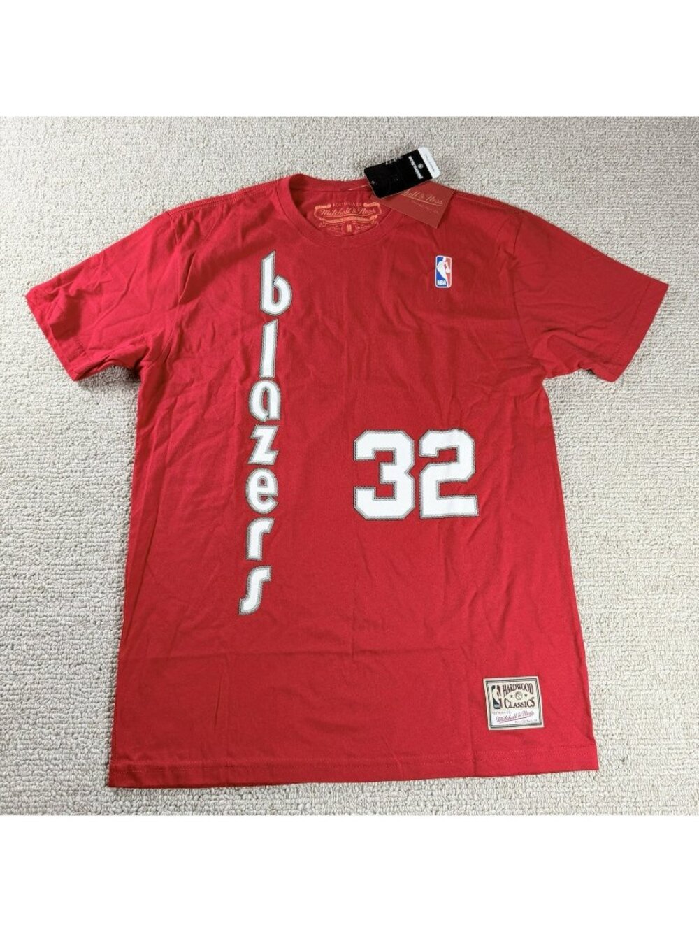 Mitchell & Ness Bill Walton Portland Trail Blazers Jersey T-shirt Men’s Size M